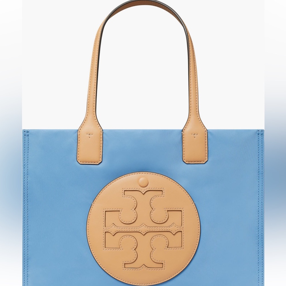 Tory Burch Small Ella Nylon Tote Dauphin Blue